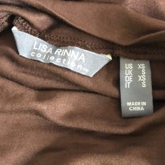 🌸NEW🌸 LISA RINNA Mock Neck Tunic Top - Picture 5 of 6